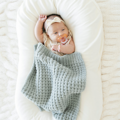 Waffle Knit Mini Blankets by Saranoni, product image 8