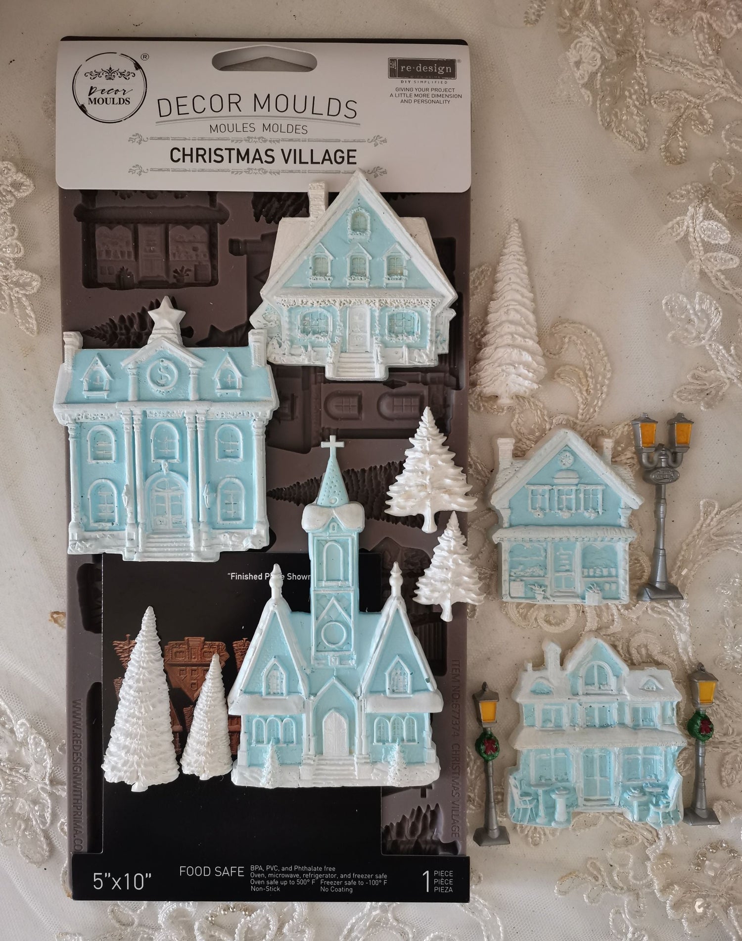 Decor Moulds® - Christmas Village - 1 pc, 5