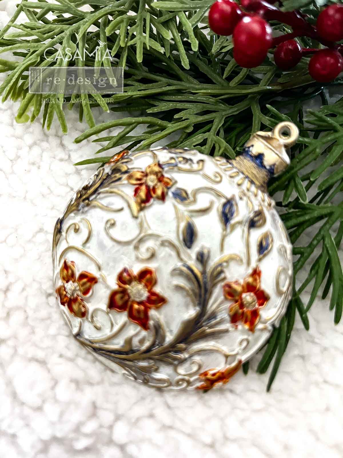 Decor Moulds® - Shimmering Holiday Ornaments - 1 pc, 5