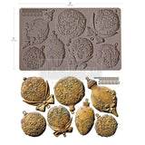 Decor Moulds® - Shimmering Holiday Ornaments - 1 pc, 5"x8"x8mm