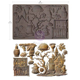 Bewitched Collection Mould - Bewitched - 1 pc, 5"x8"x8mm