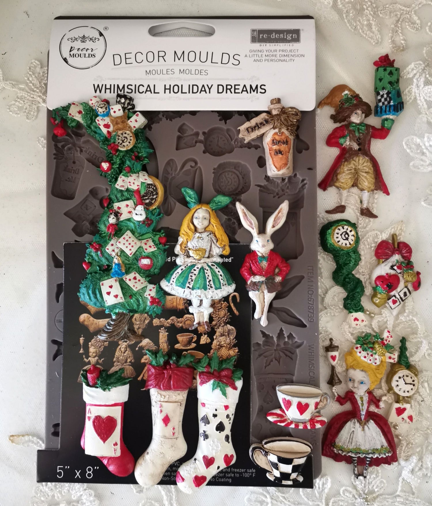 Decor Moulds® - Whimsical Holiday Dreams - 1 pc, 5