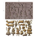 Decor Moulds® - Whimsical Holiday Dreams - 1 pc, 5"x8"x8mm