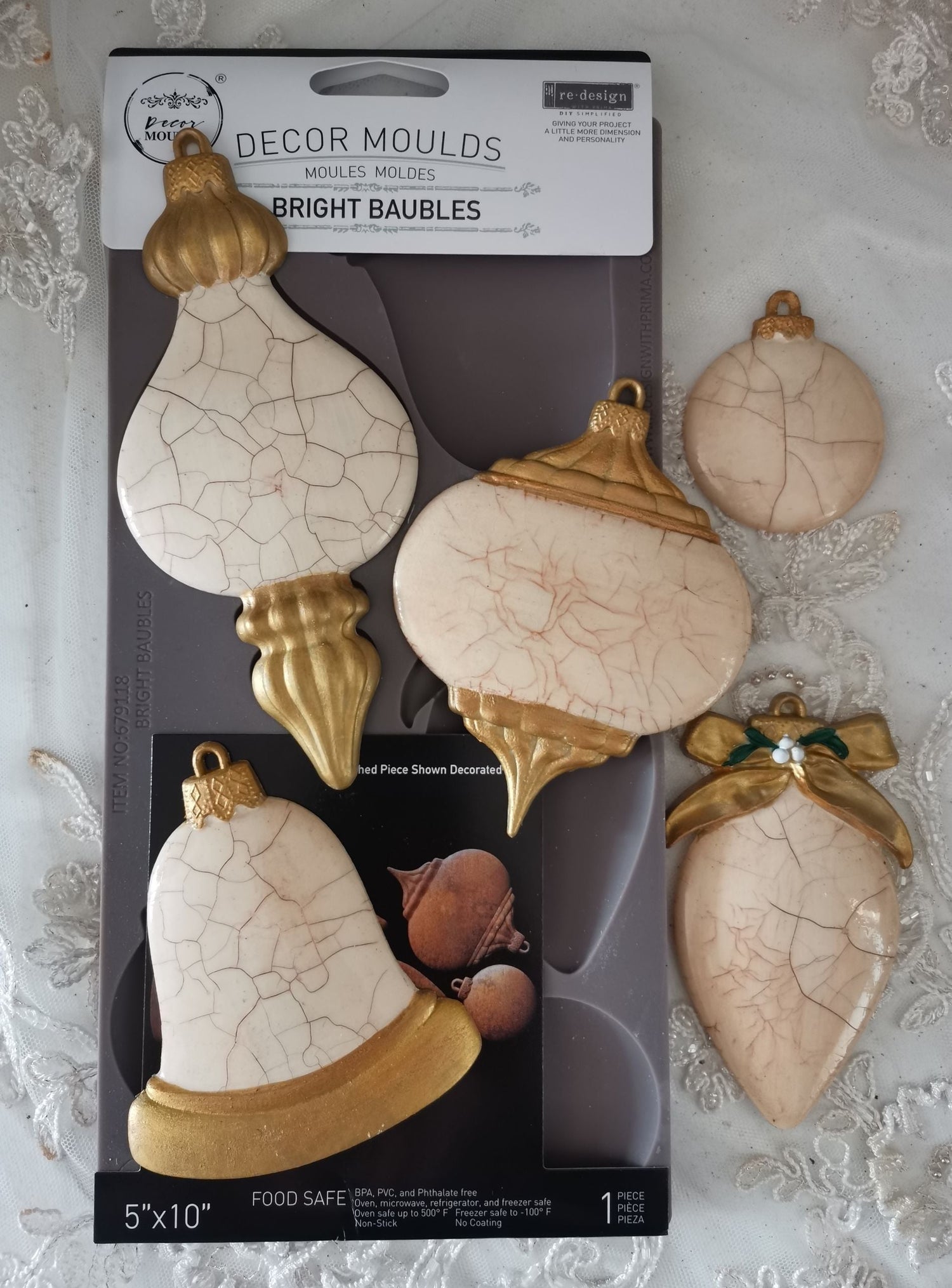 Decor Moulds® - Bright Baubles - 1 pc, 5