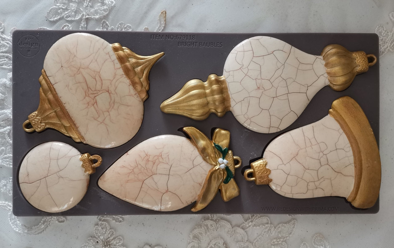 Decor Moulds® - Bright Baubles - 1 pc, 5