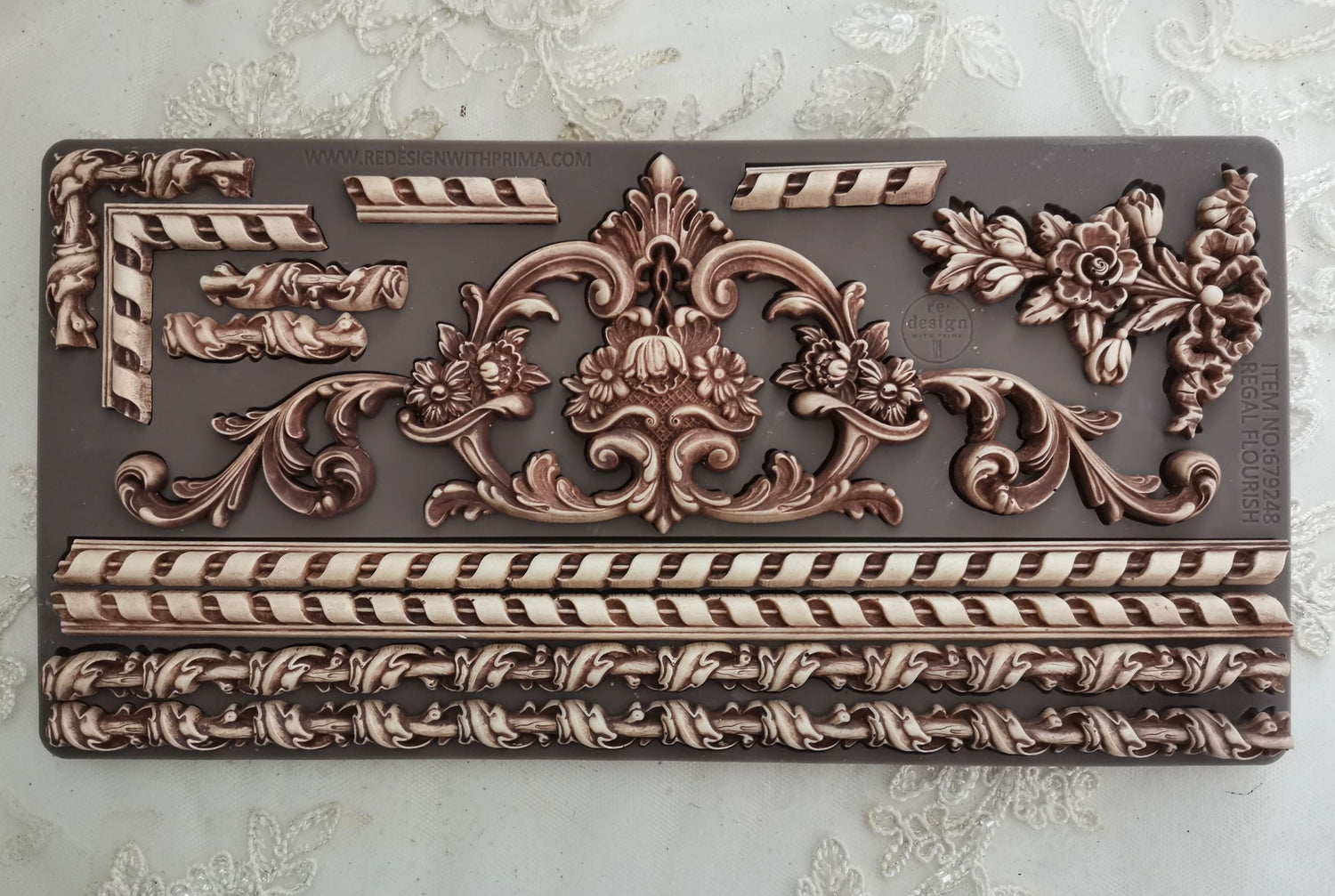 Decor Moulds® - Regal Flourish - 1 pc, 5