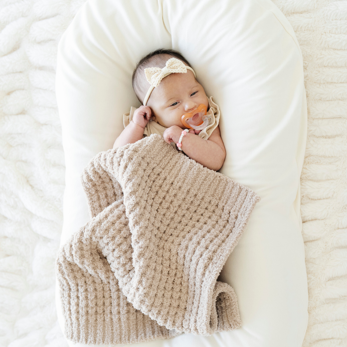 Waffle Knit Mini Blankets by Saranoni, product image 13