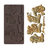 Decor Moulds® - Twinkle Paws - 1 pc, 5"x10"x8mm COPYRIGHT #VA0002439738
