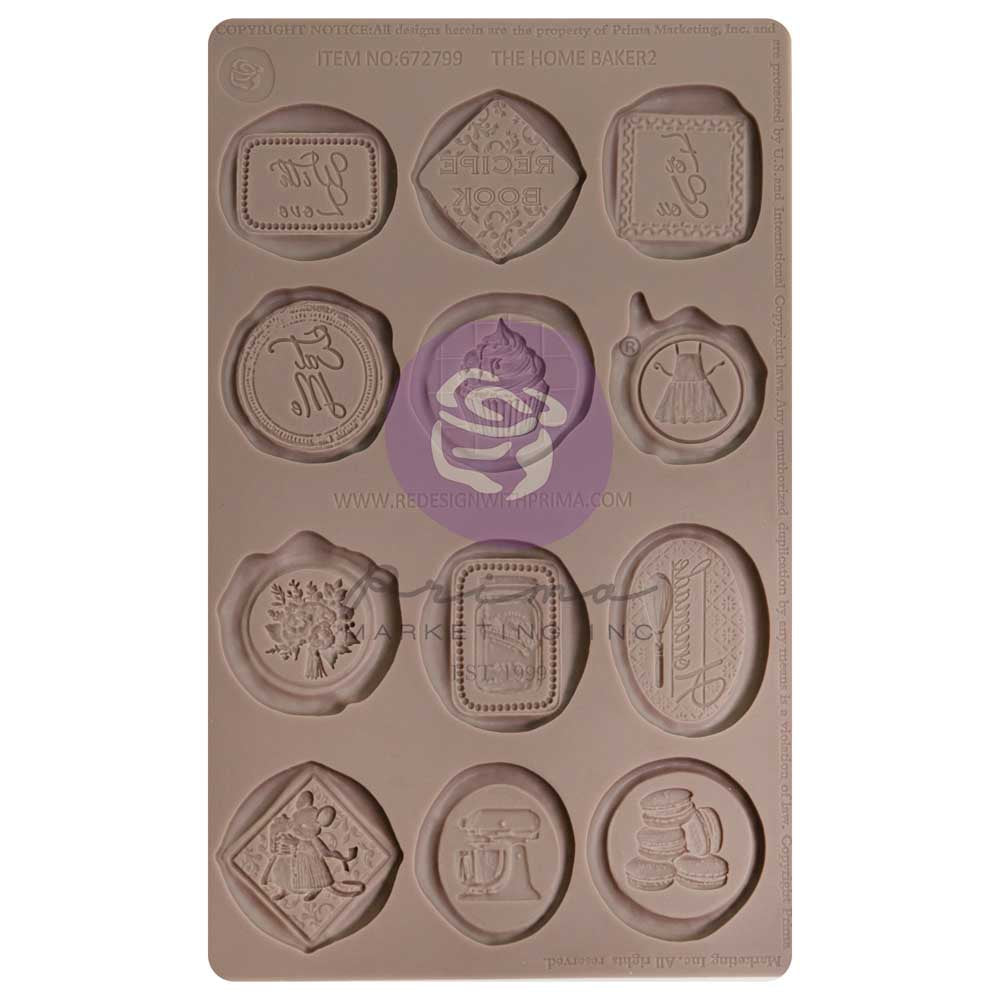 The Home Baker Collection Mould - Sweet Seal - 1 pc, 5