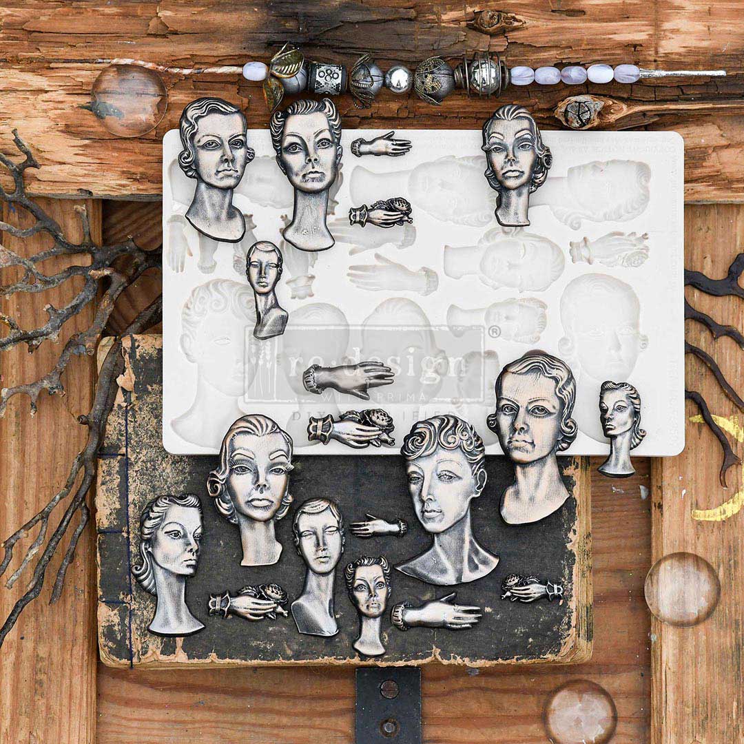 Finnabair Moulds - Fashion Icons - 1 pc, 5