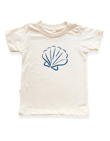 Seashell Organic Kids T-shirt by Tenth & Pine