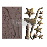 Decor Moulds® - Wild West Whispers - 1 pc, 5"x8"x8mm