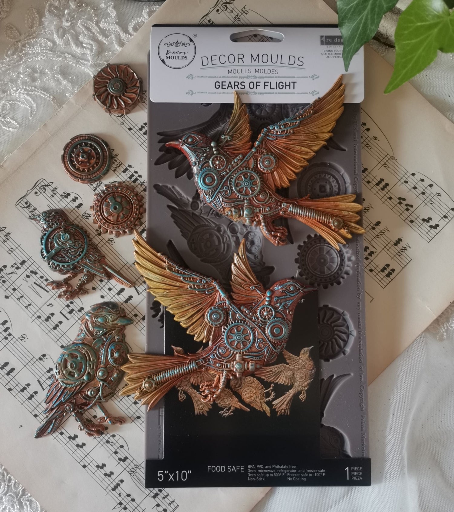 Decor Moulds® - Gears of Flight - 1 pc, 5