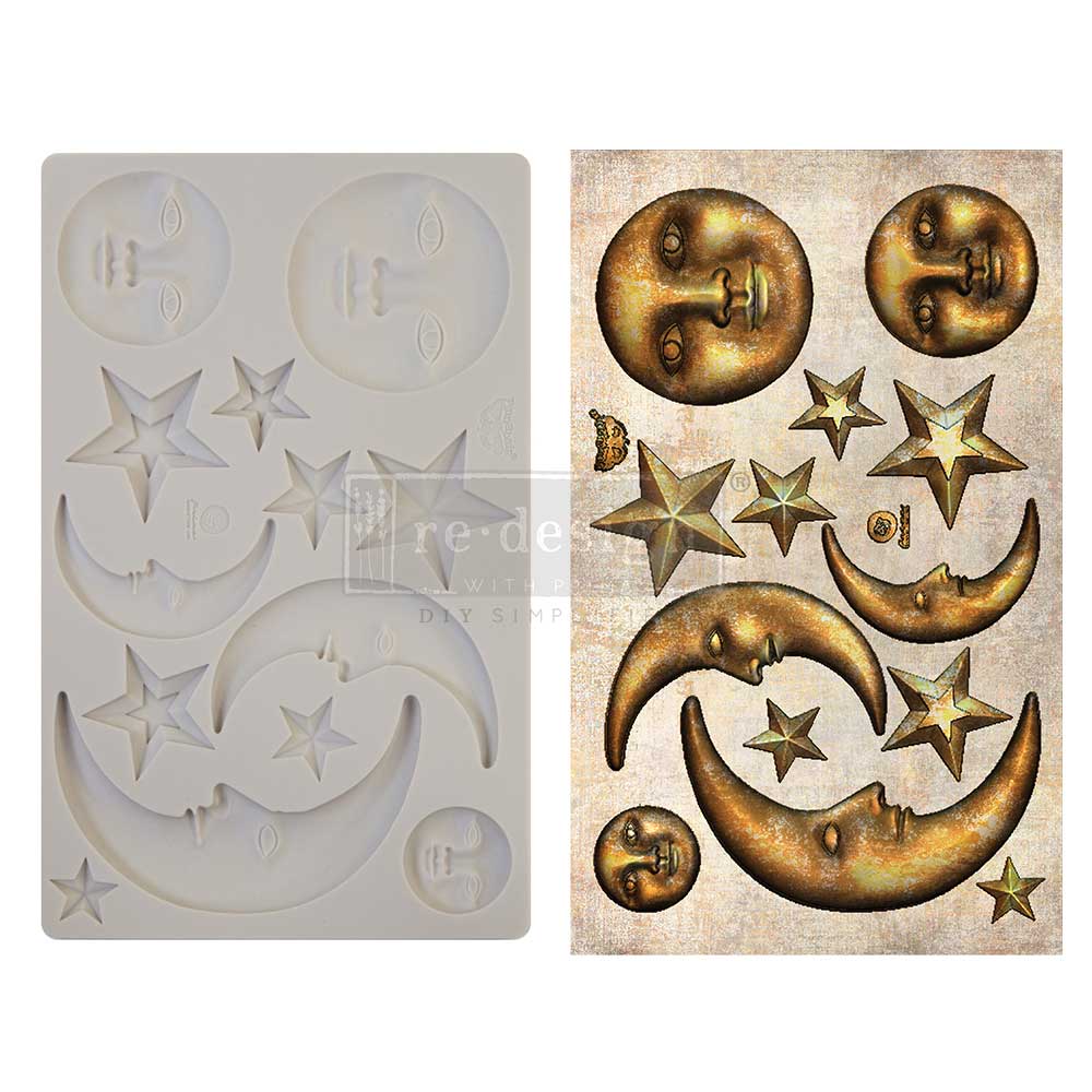 Finnabair - Moulds - Nocturnal Elements - 1 pc, 5x8 in Copyright #VA0002330248