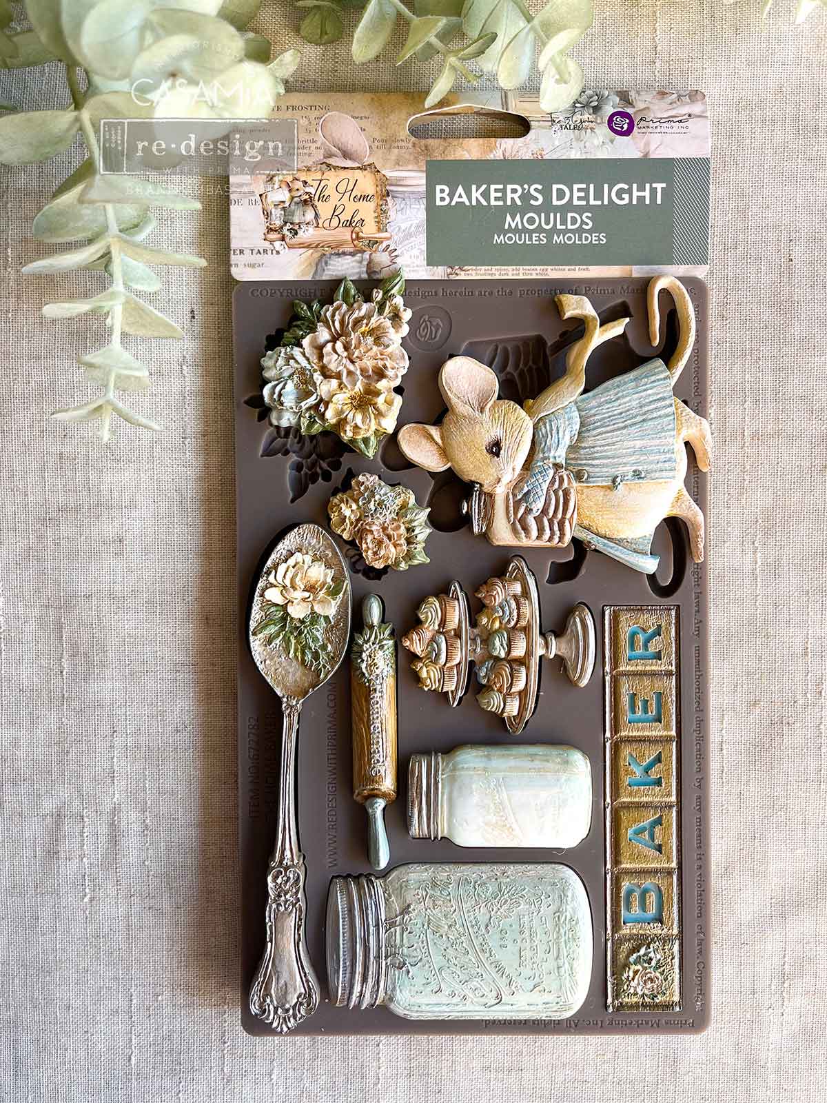 The Home Baker Collection Mould - Baker’s Delight - 1 pc, 5