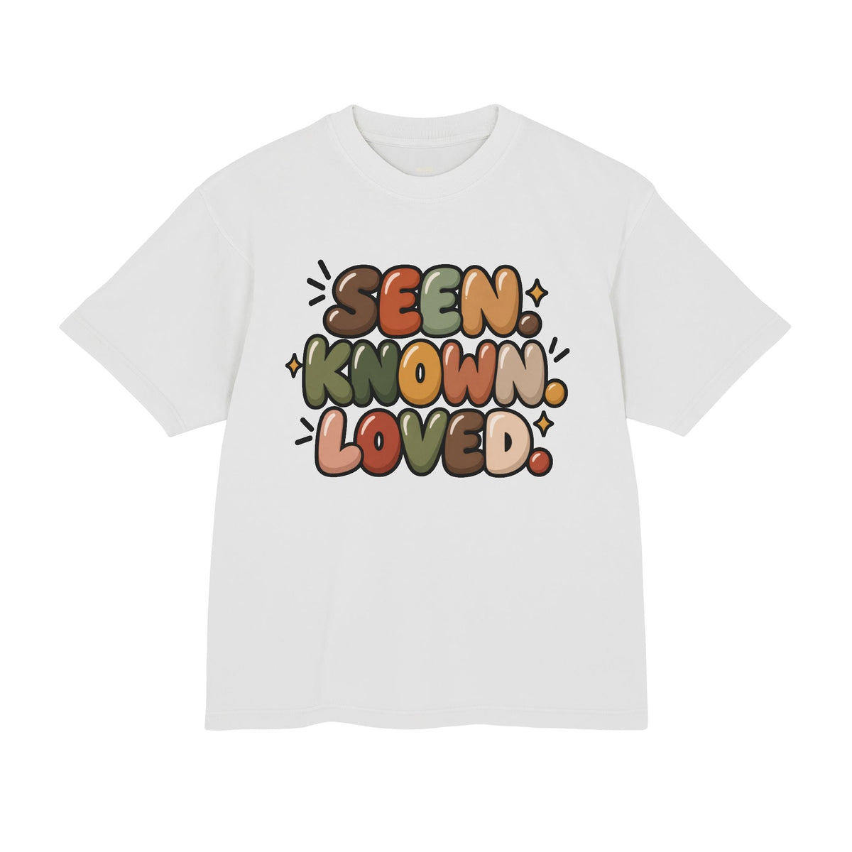 SEEN. KNOWN. LOVED. Heavyweight Graphic Tee