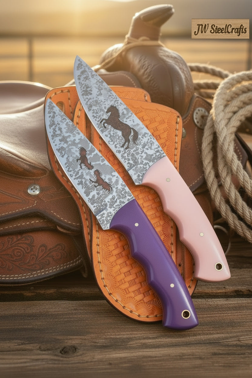 Ranch Cowboy Duo Knife Set 10