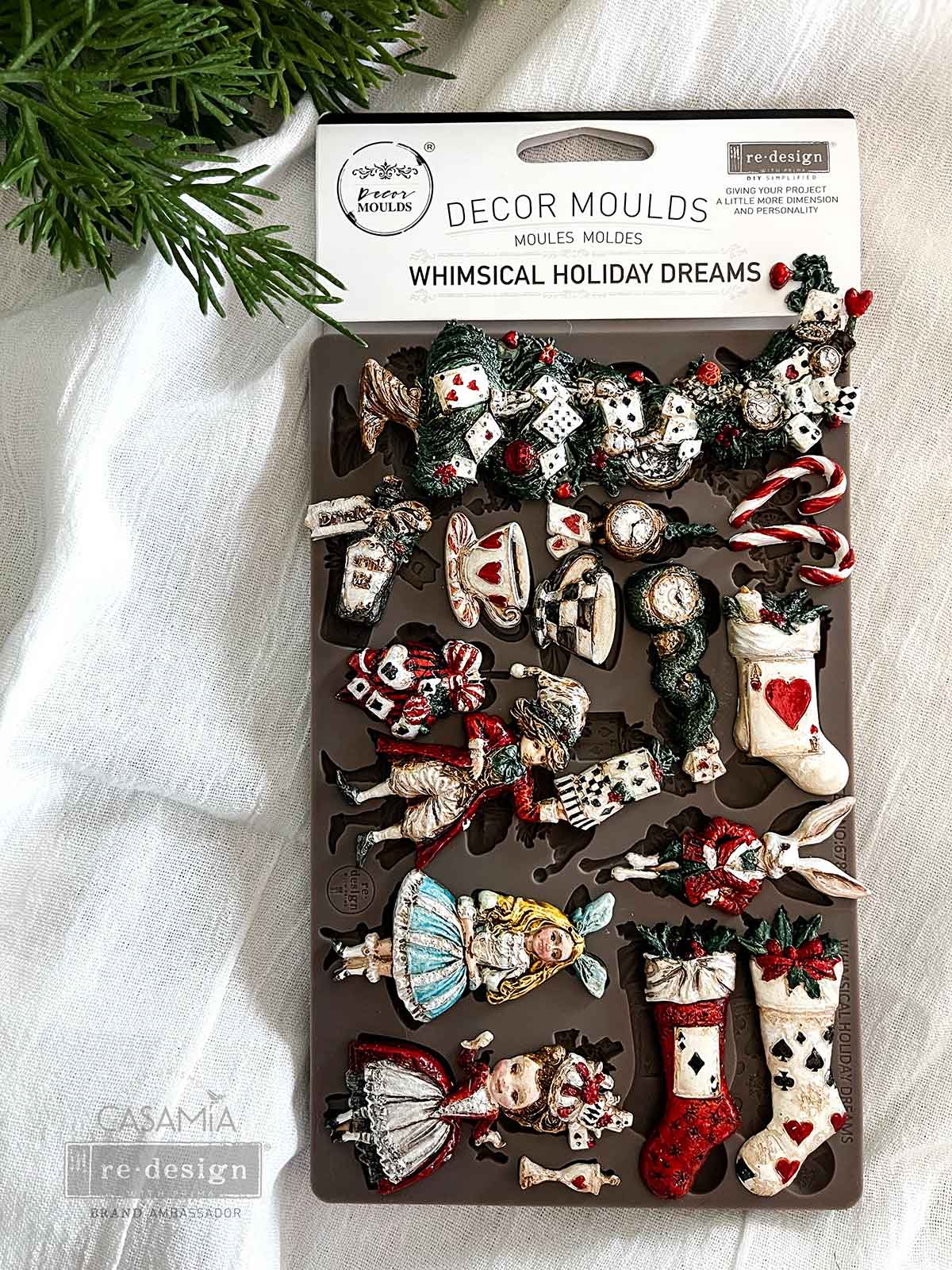 Decor Moulds® - Whimsical Holiday Dreams - 1 pc, 5