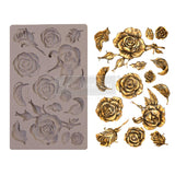Redesign Decor Moulds® - Fragrant Roses - 5" x 8", 8mm thickness Copyright #VA0002313983