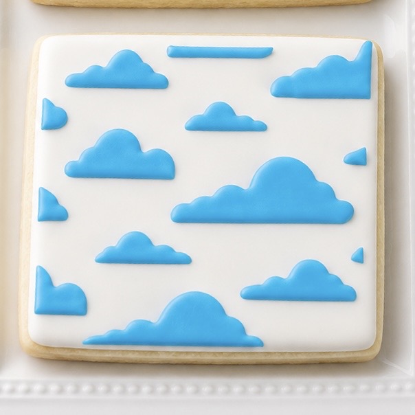 Wispy Clouds Stencil