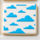 Wispy Clouds Stencil