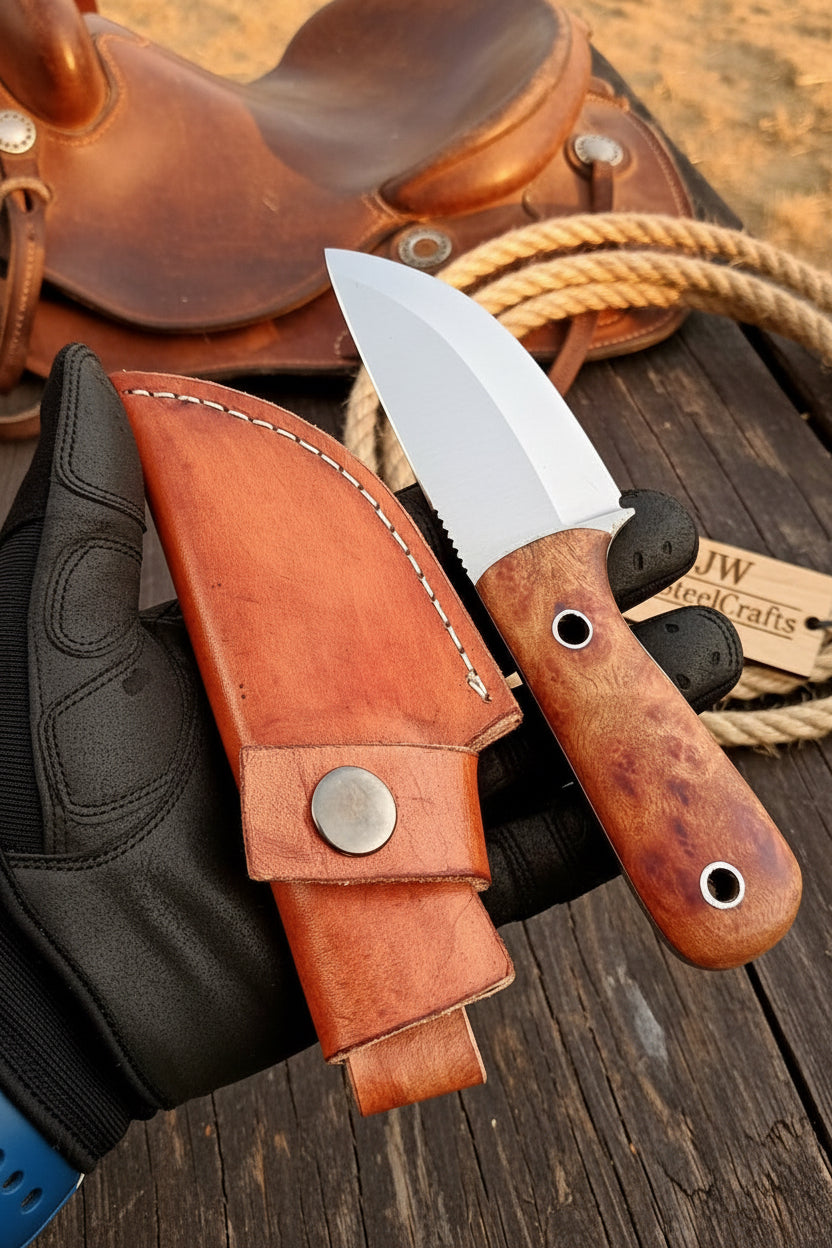 Woodgrain Trail Skinner Knife 7.5
