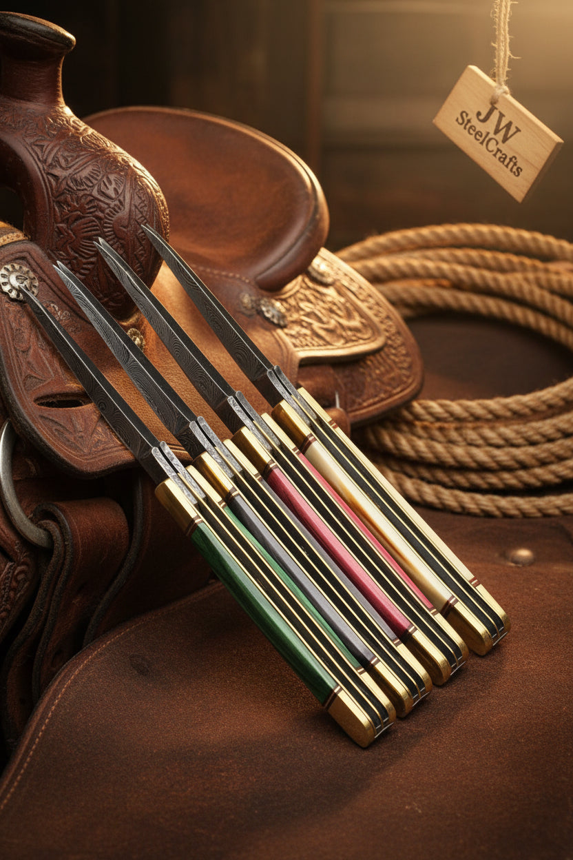 Ranchfold Pocket Folding Knife Set 7.5