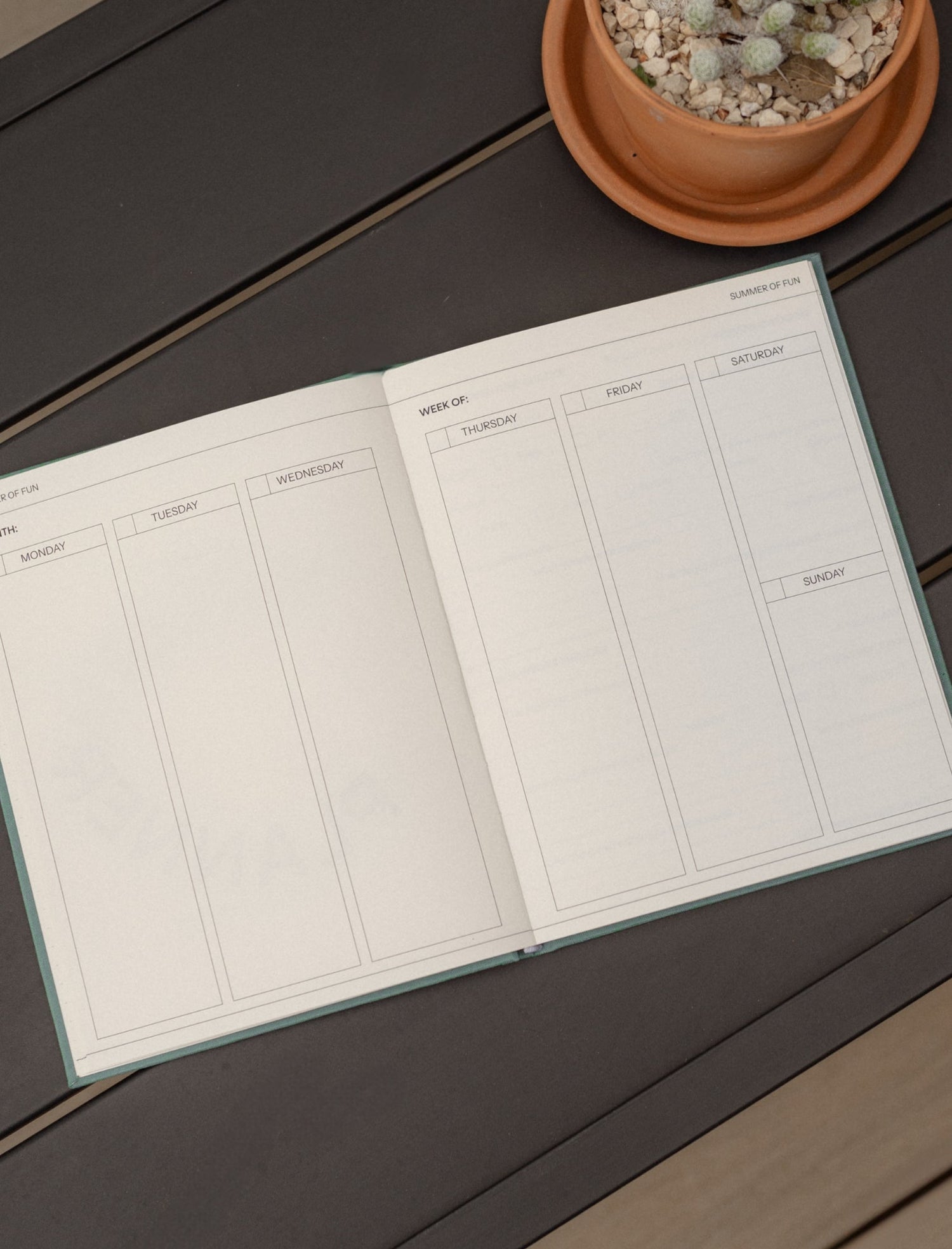 Summer of Fun Family Planner