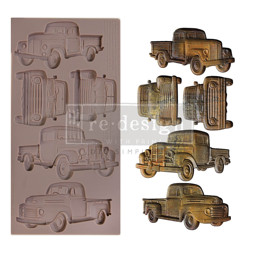 Decor Moulds® - Trucks - 1 pc, 5
