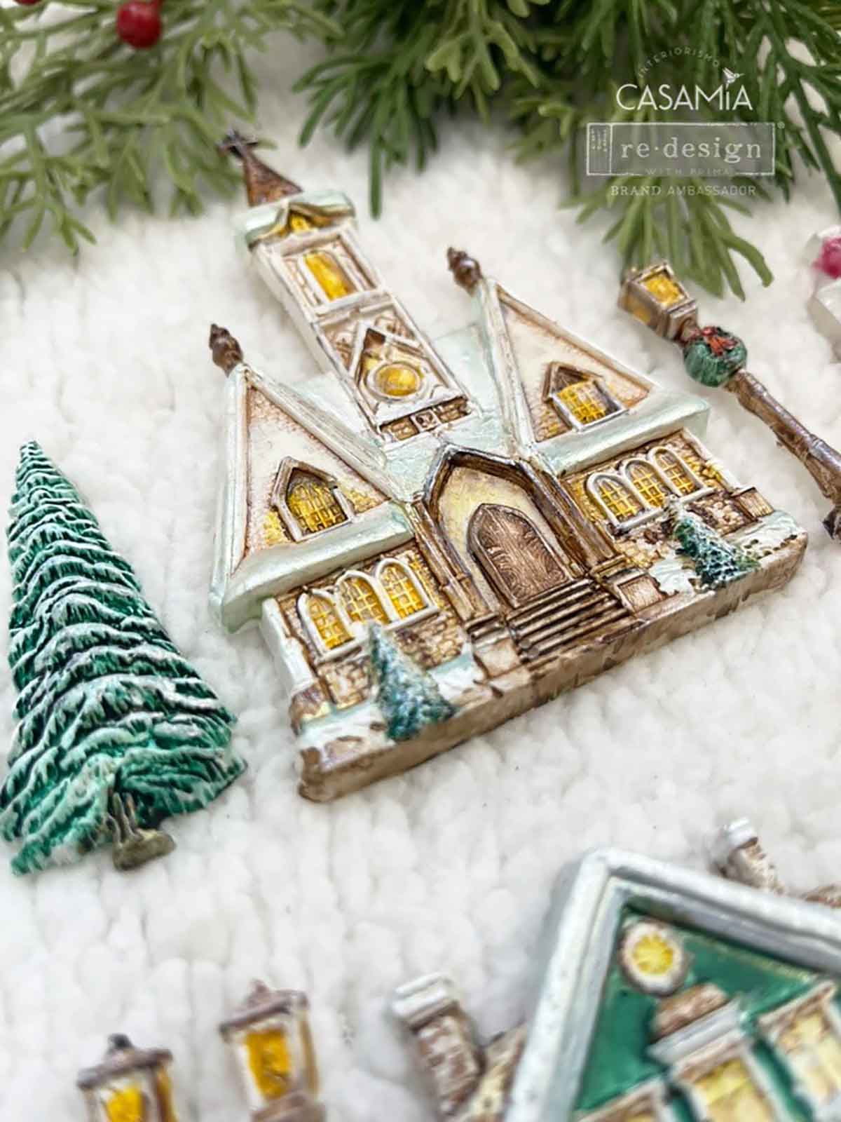Decor Moulds® - Christmas Village - 1 pc, 5