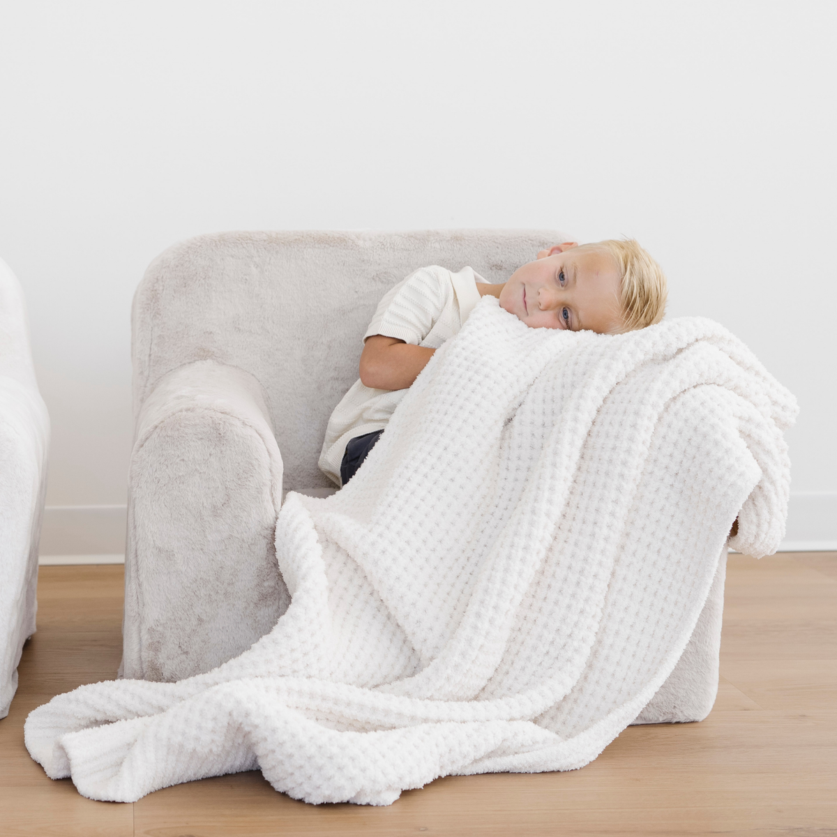 Waffle Knit Toddler Blankets by Saranoni, product image 20