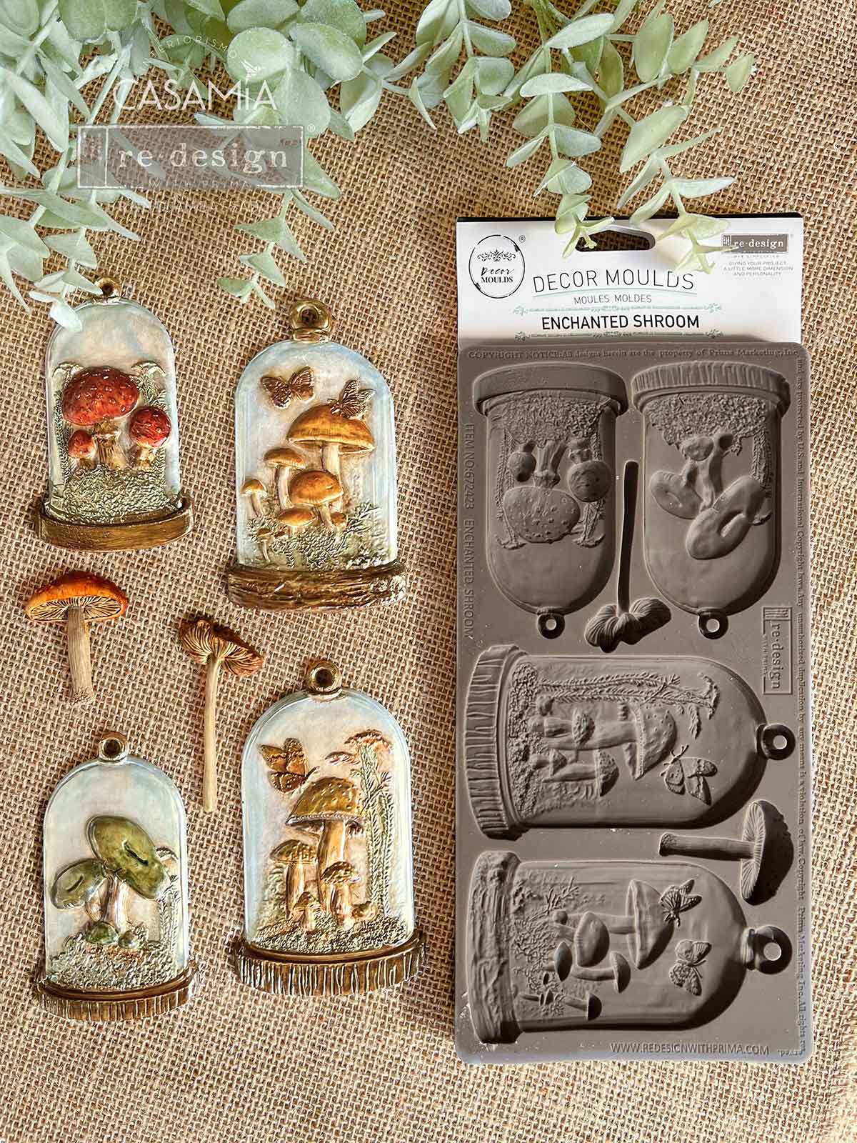 Decor Moulds® - Enchanted Shroom - 1 pc, 5