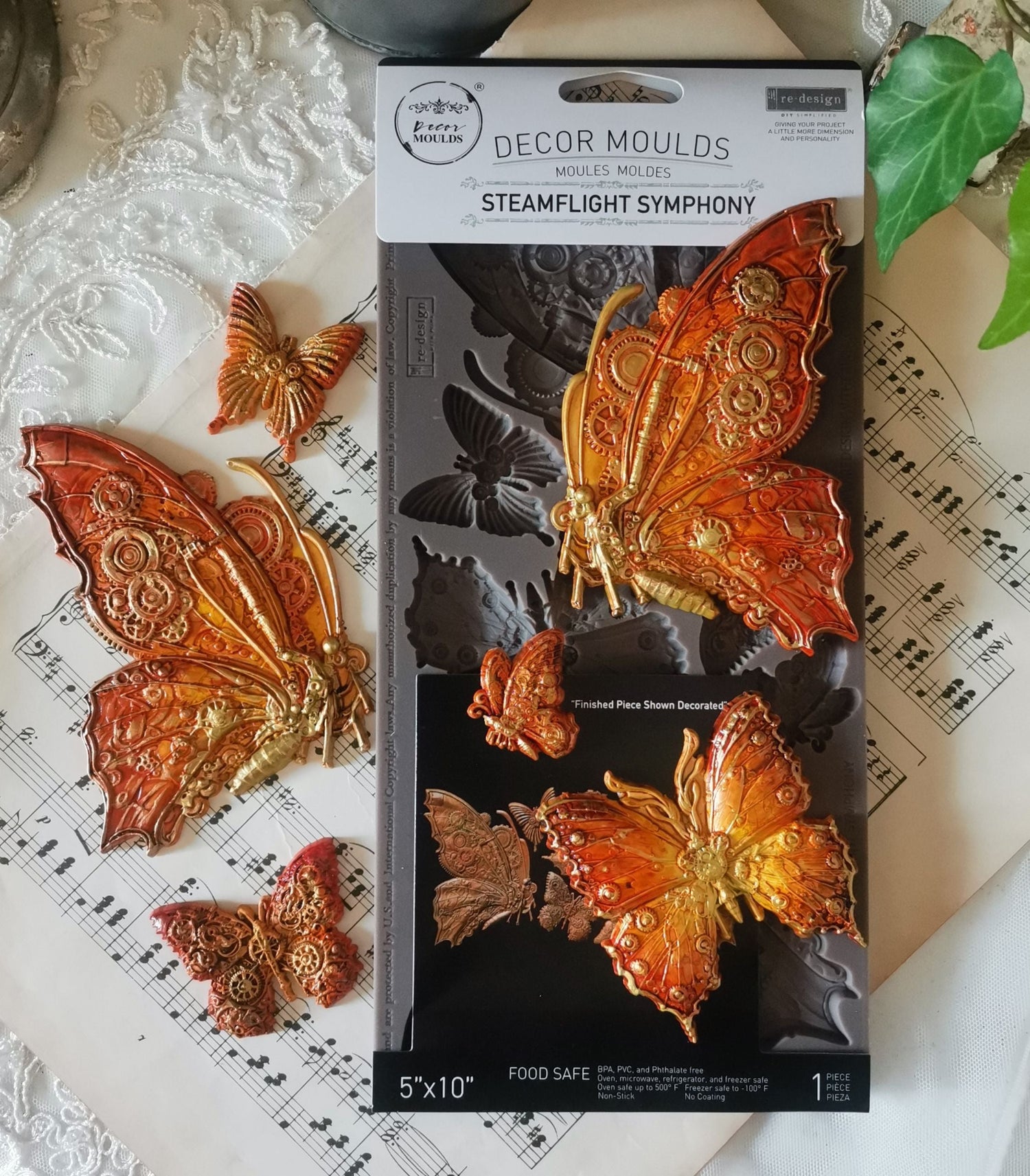 Decor Moulds® - Steamflight Symphony - 1 pc, 5