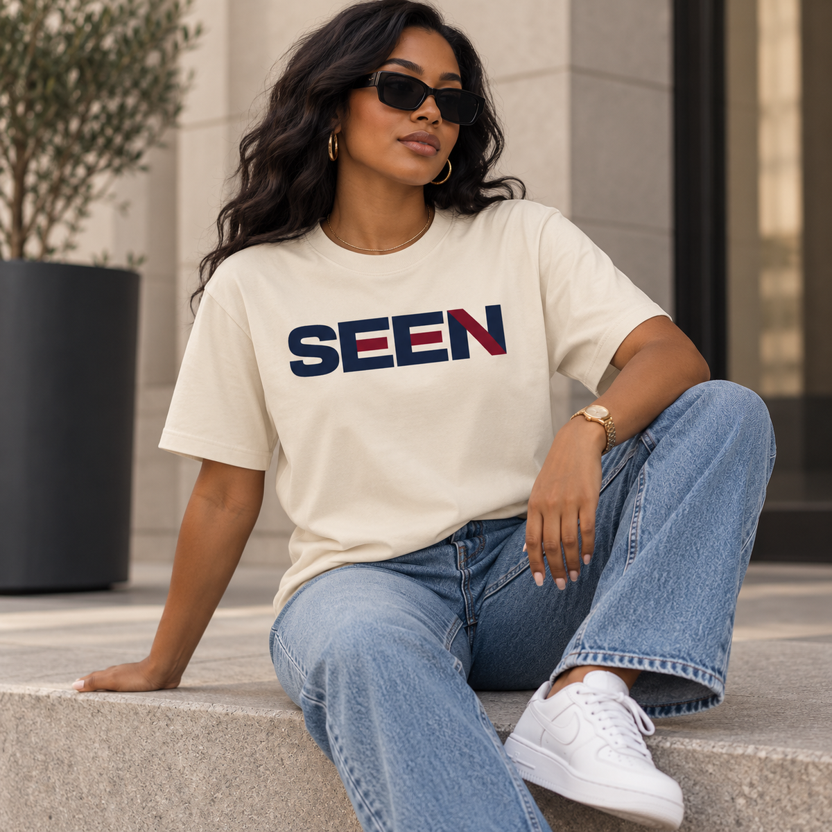 The SEEN Block Tee