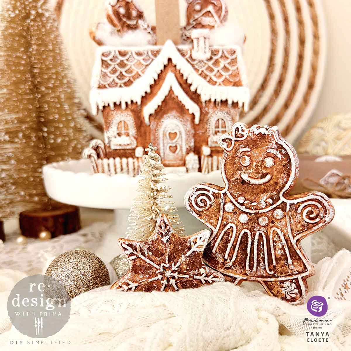 Decor Moulds® - Festive Gingerbread Treats - 1 pc, 5