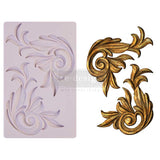 Redesign Decor Moulds® - Antique Scrolls - 8"x5", 8mm thickness Copyright #VA0002326270