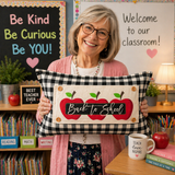 PANEL ONLY: RECTANGLE Fall, Autumn; BACK TO SCHOOL
