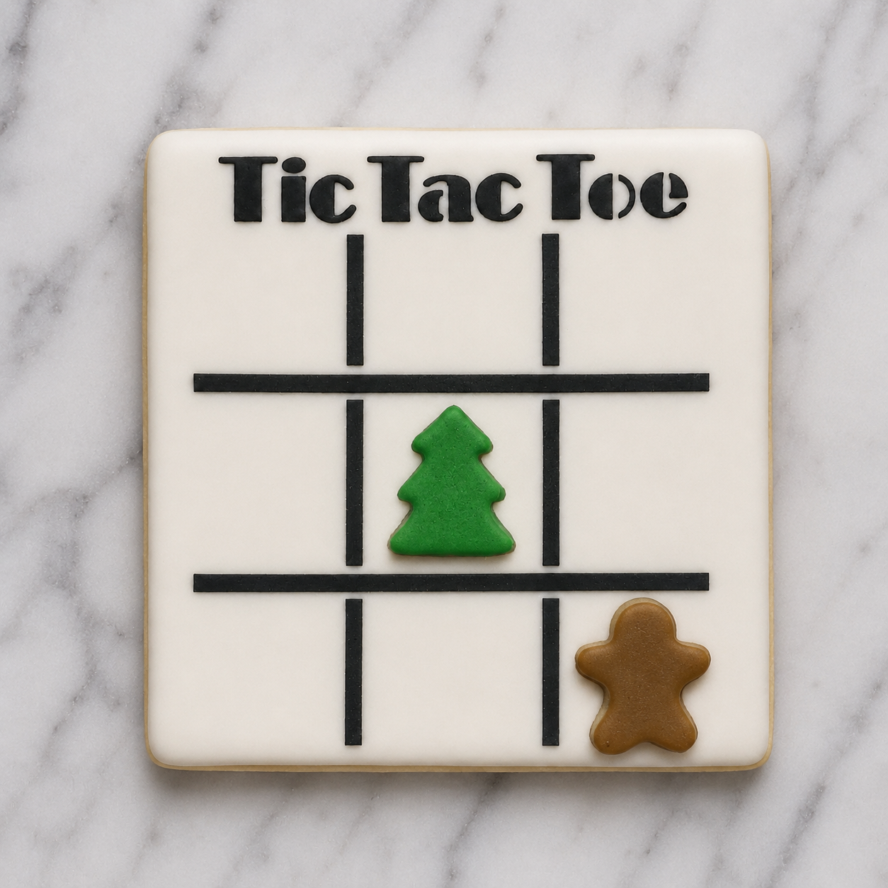 Christmas Tic Tac Toe Set