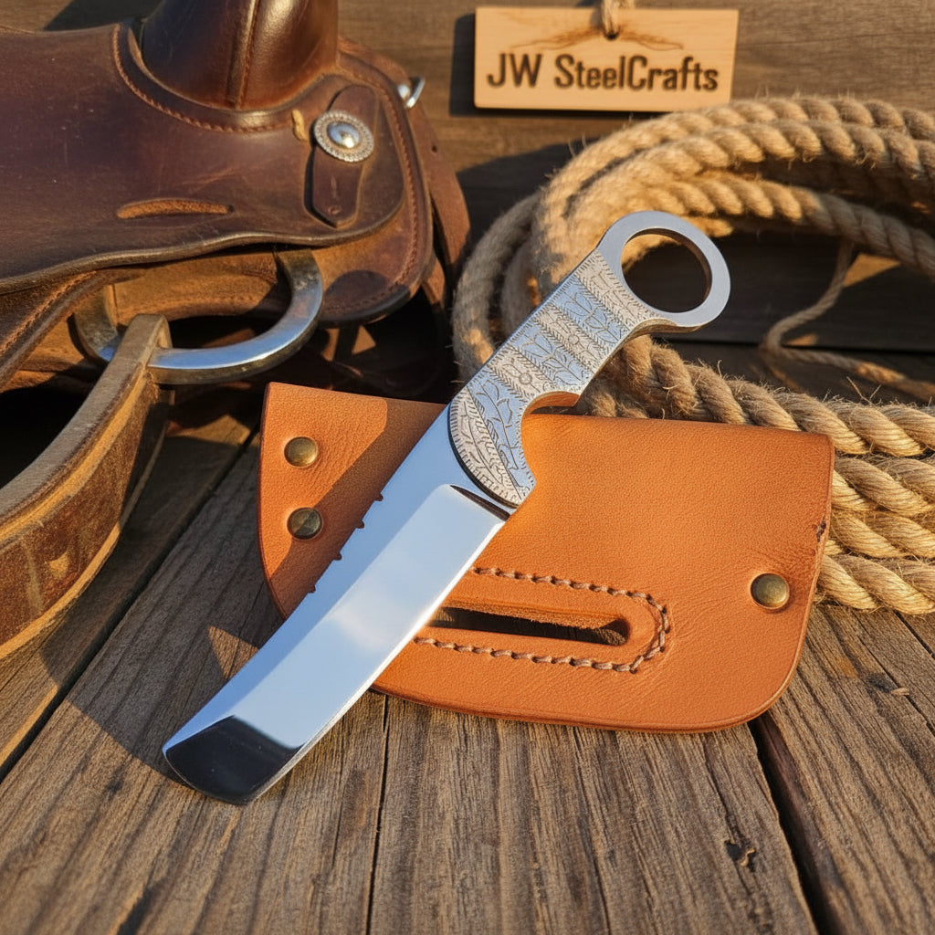 Ironloop Prairie Bull Cutter Knife 7