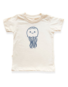 Jellyfish Organic Kids T-shirt by Tenth & Pine