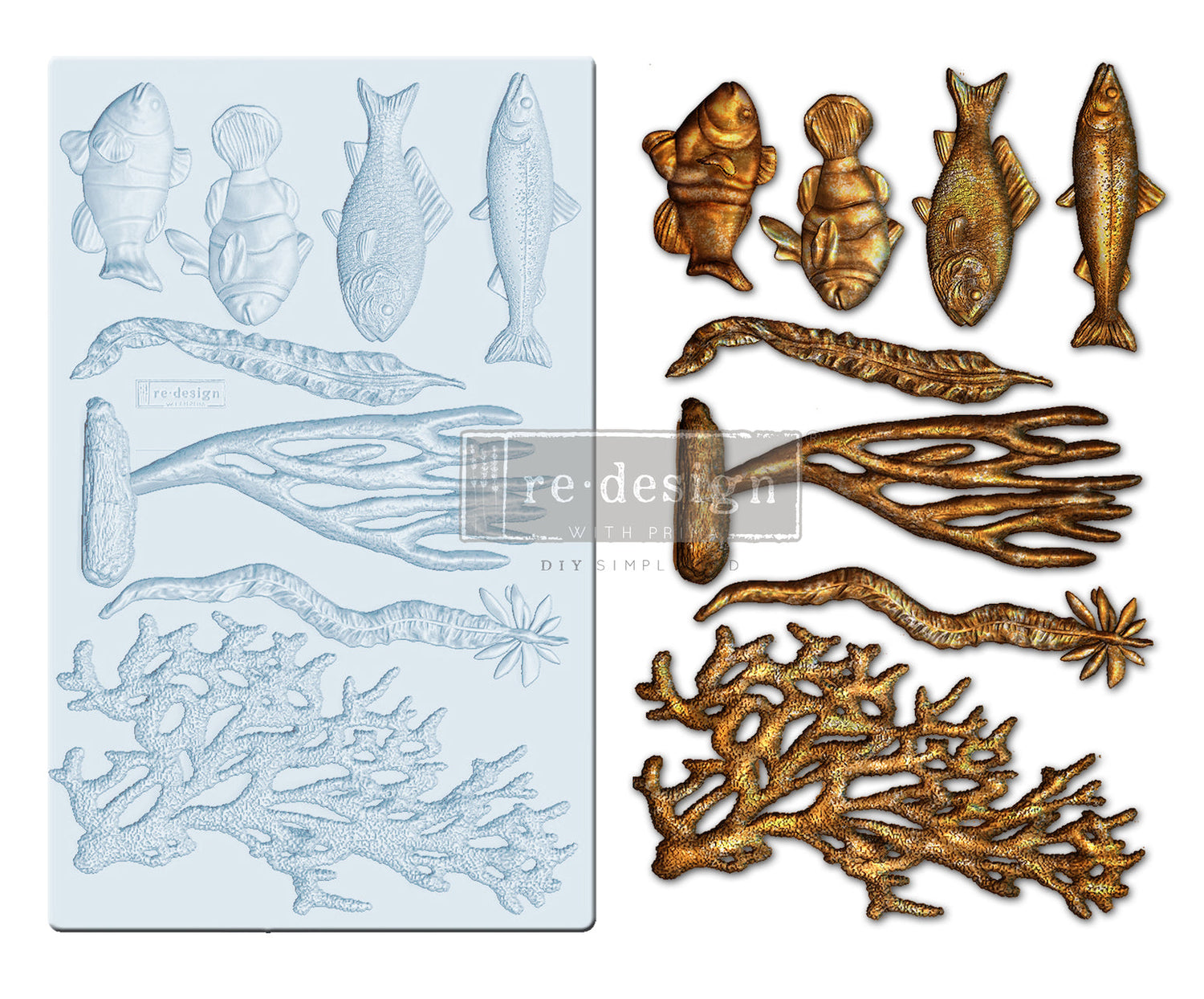 Redesign Decor Moulds® - Coral Reef - 5