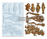 Redesign Decor Moulds® - Coral Reef - 5"x8", 8mm thickness Copyright #VA0002330867