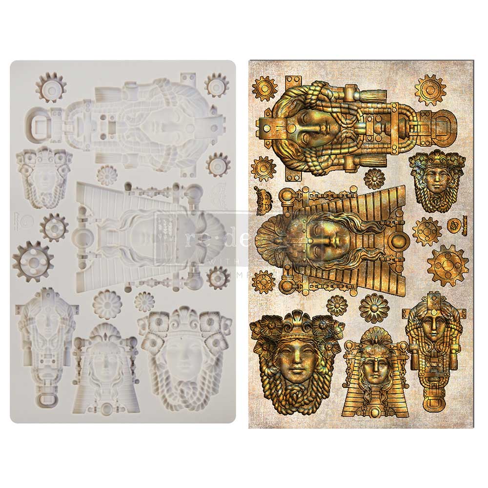 Finnabair - Moulds - Queens of Steam - 1 pc, 5x8 in Copyright #VA0002330240