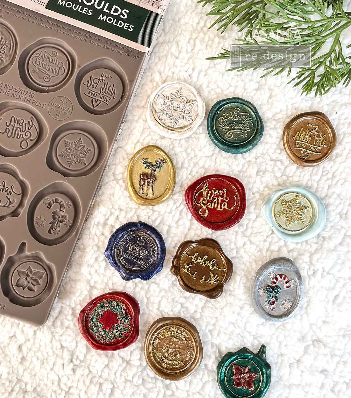 From the North Pole Collection Mould - 1 pc, 5