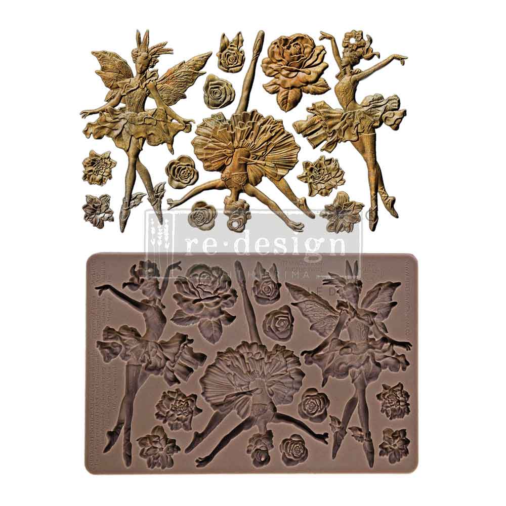 Decor Moulds®- Angelic Twirl - 1 pc, 5