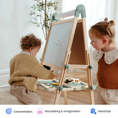 Tiny Land® Pink Magnitales Easel & Paper Roll Set by Tiny Land INC, product image 18