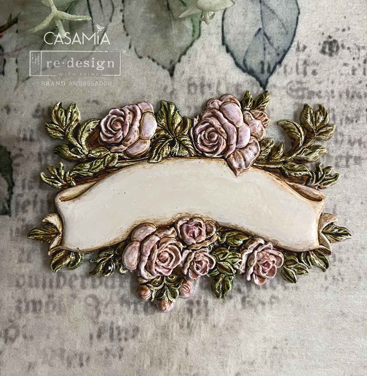 Decor Moulds® - Blooming Banners - 1 pc, 5