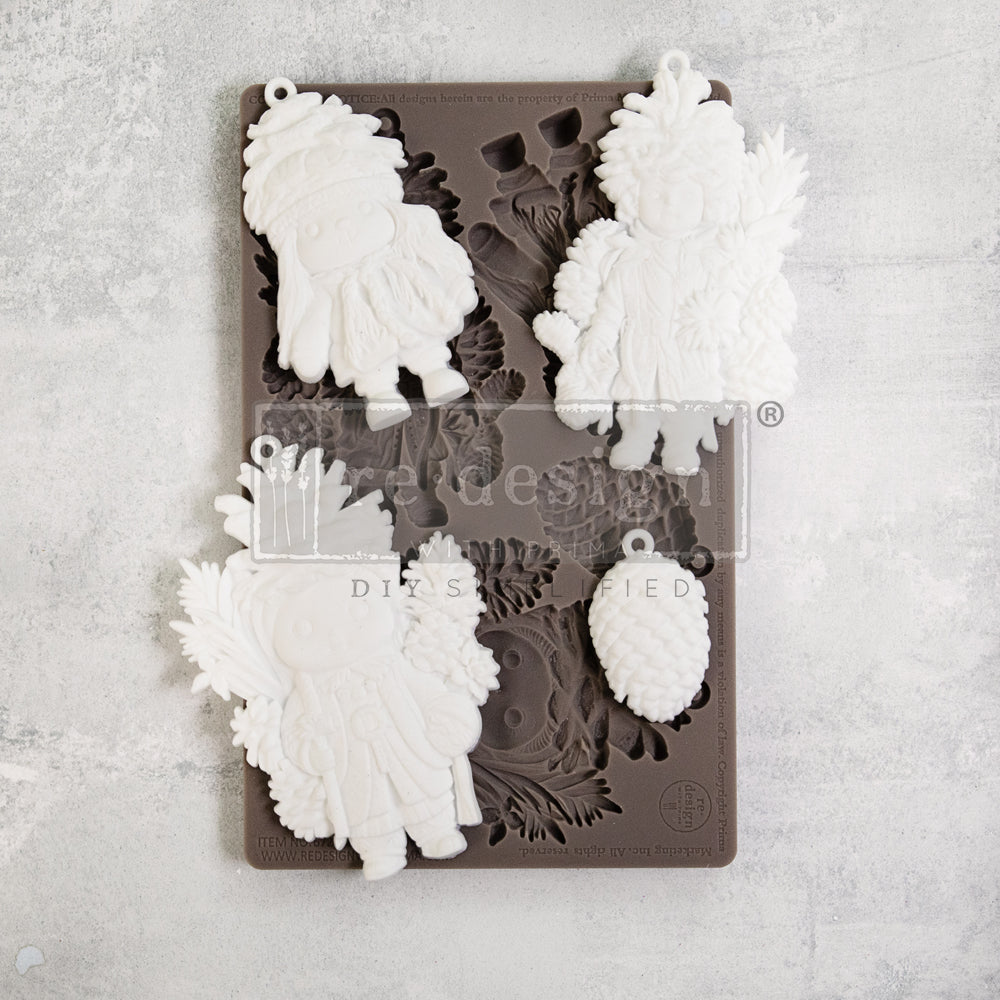 Decor Moulds® - Pinecone Dolls - 1 pc, 5
