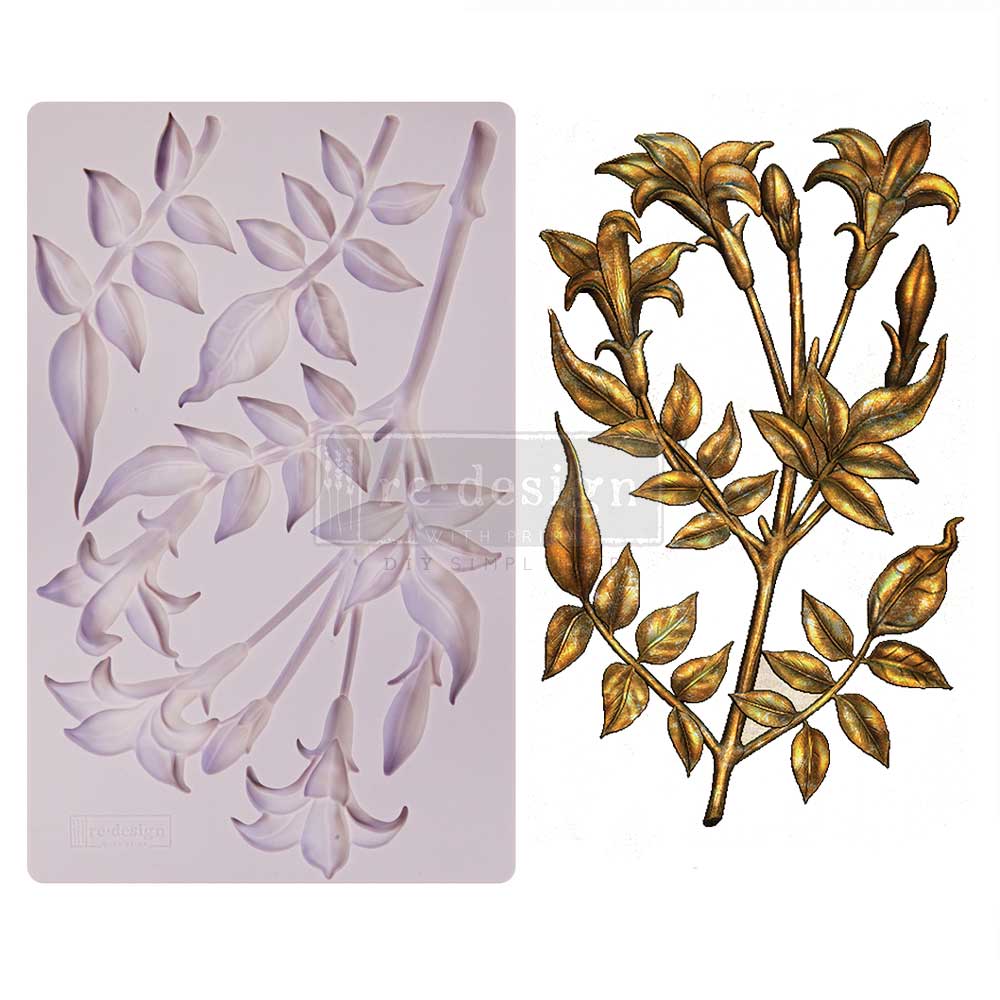 Redesign Decor Moulds® - Lily Flowers - 8