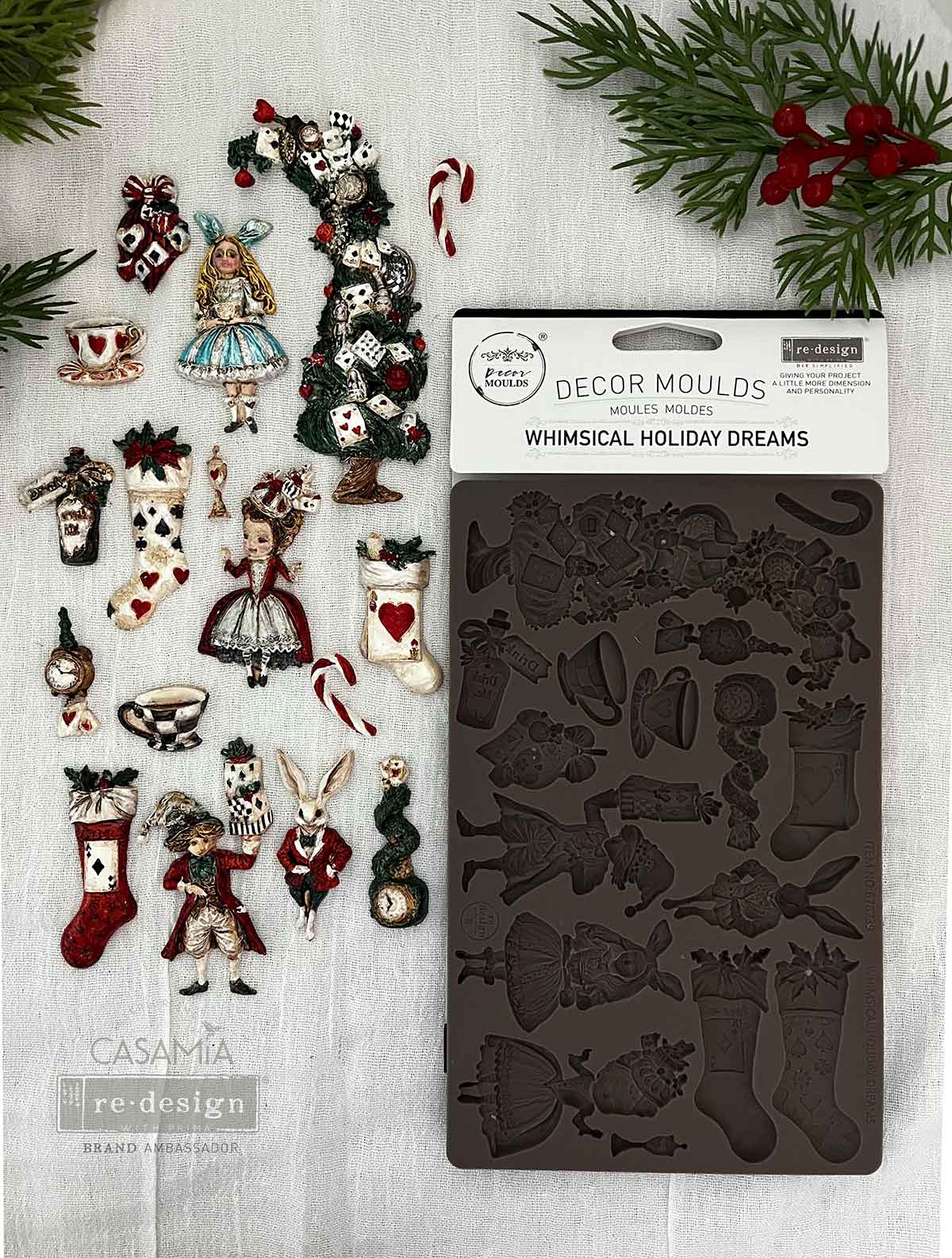 Decor Moulds® - Whimsical Holiday Dreams - 1 pc, 5